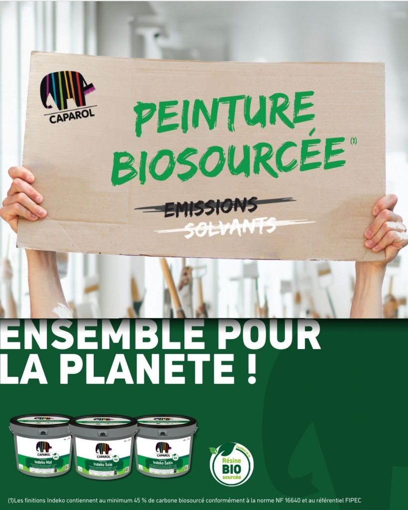 Peinture biosourcée caparol